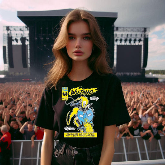 Johnny Blaze Oversized Print 2025 T-Shirt!